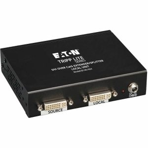 Eaton Tripp Lite Series 4-Port DVI over Cat5/6 Splitter/Extender, Box-Style Transmitter for Video, DVI-D Single Link, 200 ft. (60 m), TAA