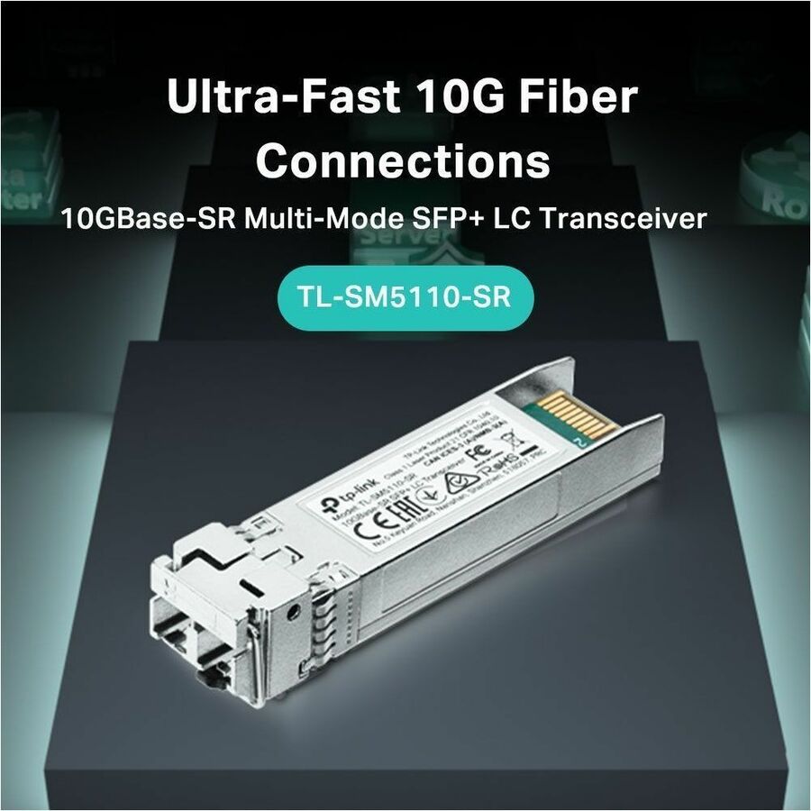 TP-Link Omada 10GBase-SR SFP+ LC Transceiver - Image 4