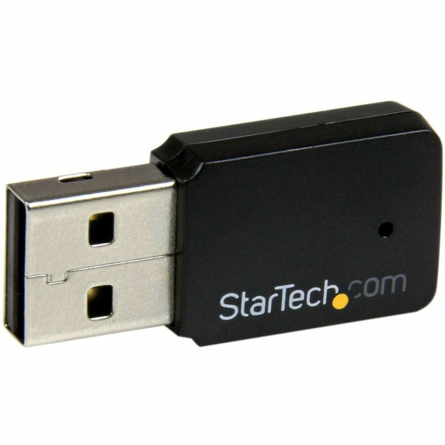 StarTech.com USB 2.0 AC600 Mini Dual Band Wireless-AC Network Adapter - 1T1R 802.11ac WiFi Adapter - Image 2