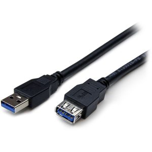 StarTech.com 6 ft Black SuperSpeed USB 3.0 (5Gbps) Extension Cable A to A - M/F