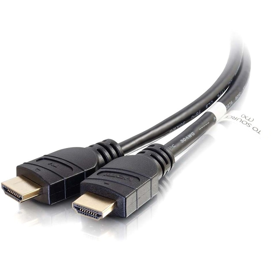 C2G 35ft (10.7m) Active High Speed HDMI® Cable 4K 60Hz - In-Wall CL3-Rated - Image 2