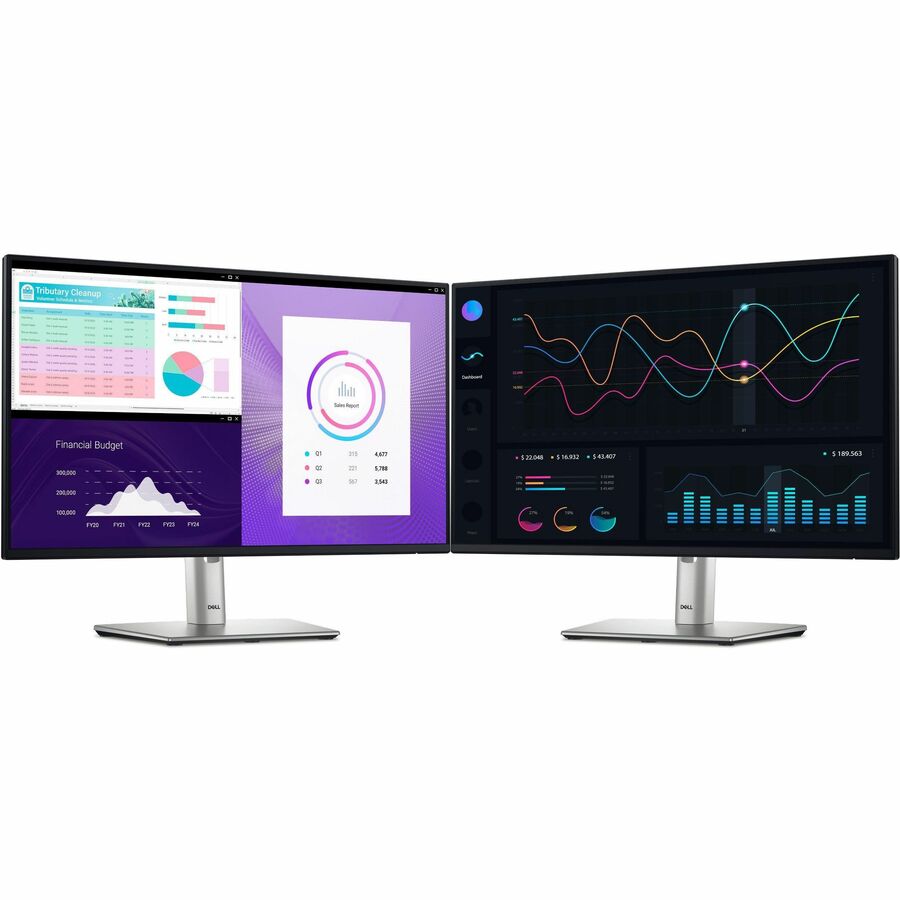 Dell P2425HE 24" Class Full HD LED Monitor - 16:9 - Black, Silver - Image 4