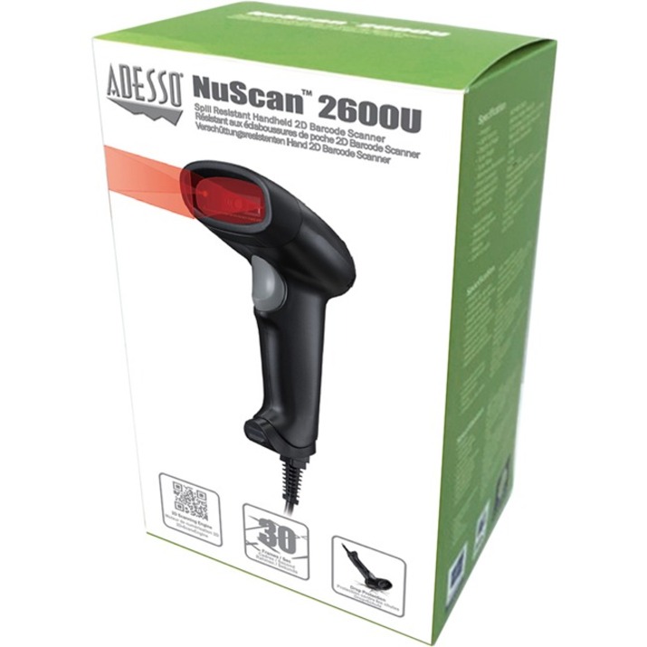 Adesso NuScan 2600U - Handheld 2D Barcode Scanner - Image 4