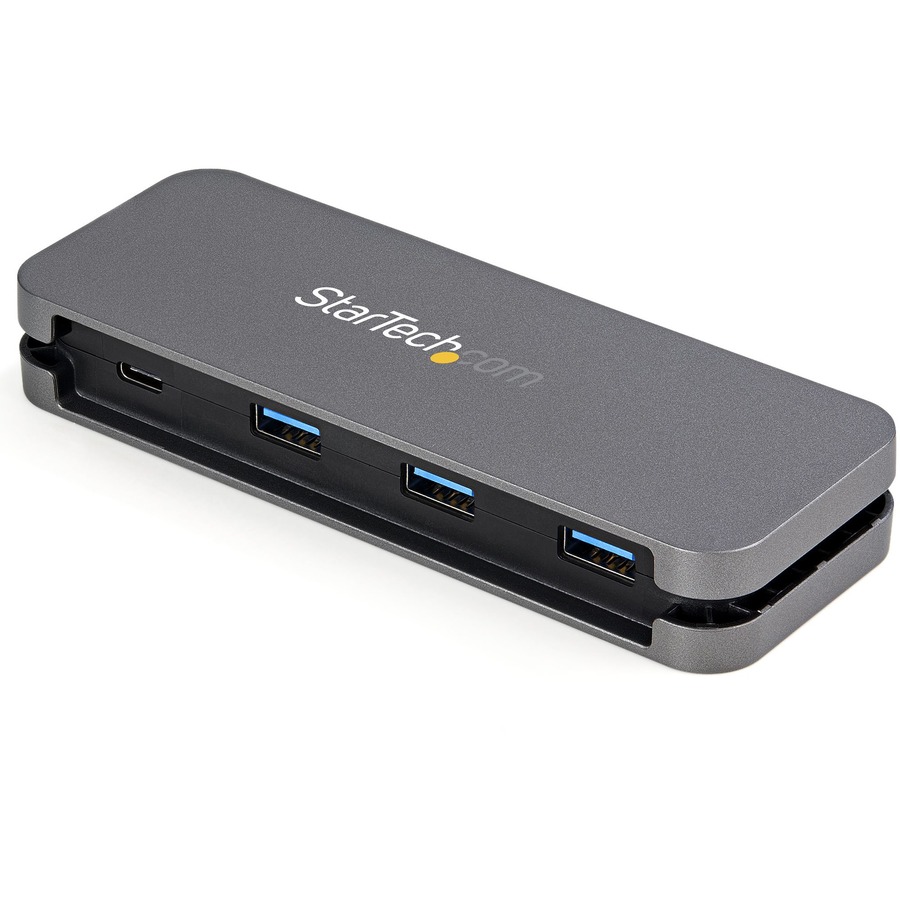 StarTech.com 4 Port USB C Hub - 3x USB-A/1xUSB-C - 5Gbps USB 3.0 Type-C Hub (3.2 Gen 1) - Bus Powered - 11.2" Cable w/ Cable Management - Image 3