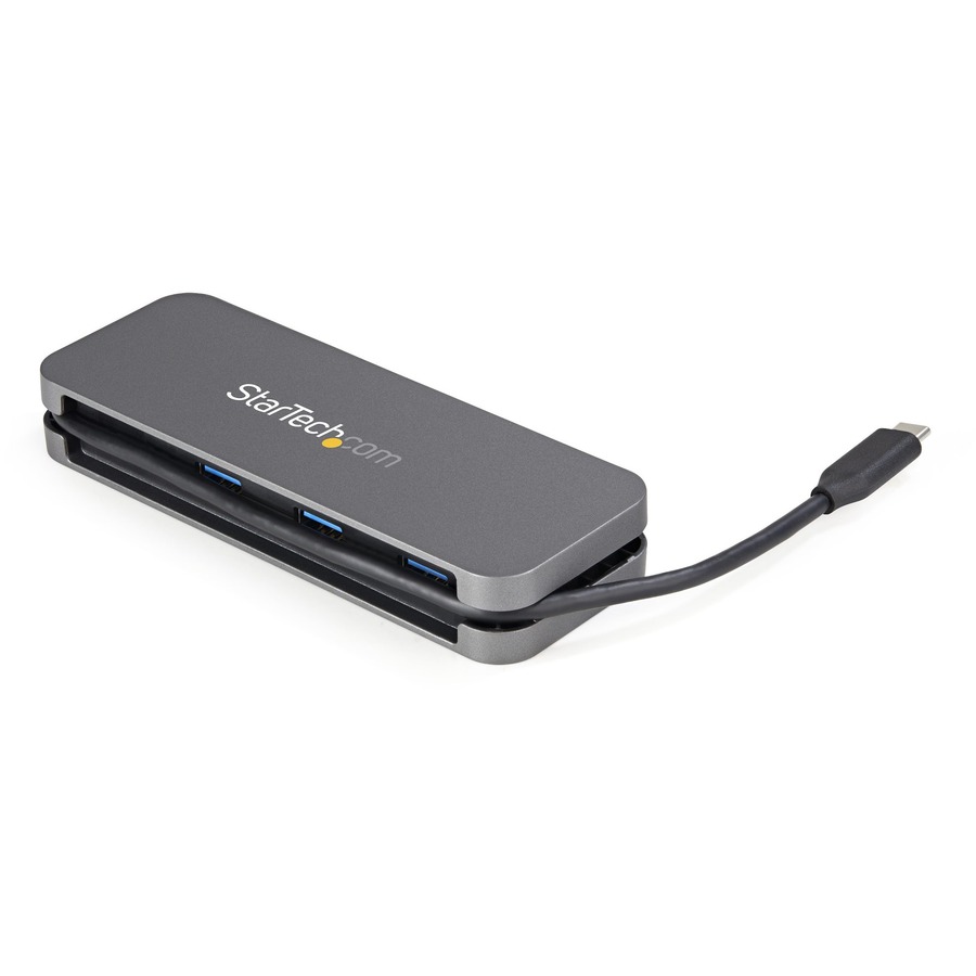 StarTech.com 4 Port USB C Hub - 3x USB-A/1xUSB-C - 5Gbps USB 3.0 Type-C Hub (3.2 Gen 1) - Bus Powered - 11.2" Cable w/ Cable Management - Image 6