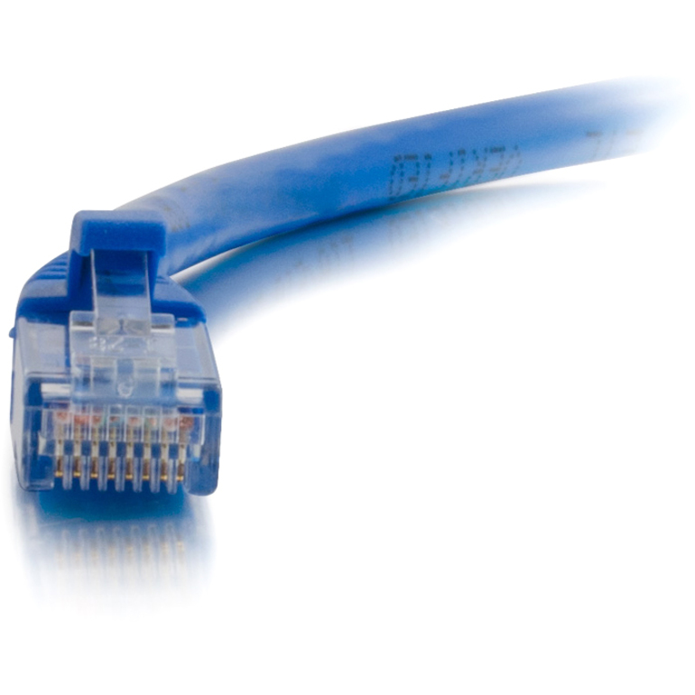 C2G 1ft Cat5e Ethernet Cable - Snagless Unshielded (UTP) - Blue - Image 2