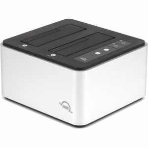 OWC Drive Dock SATA/600, PCI Express NVMe - USB 3.2 (Gen 2) Type C Host Interface Desktop - Silver, Black