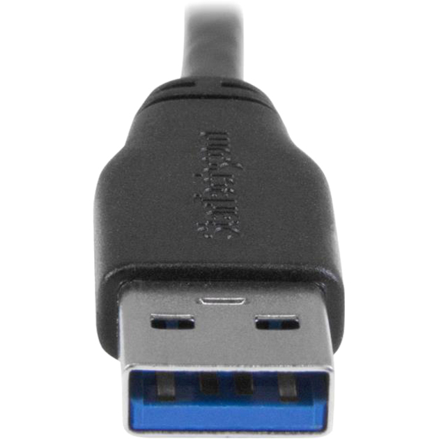 StarTech.com 2m 6 ft Slim Micro USB 3.0 (5Gbps) Cable - M/M - USB 3.0 A to Right-Angle Micro USB - USB 3.2 Gen 1 - Image 5