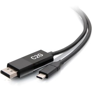 C2G 3ft USB C to DisplayPort Adapter - USB C to DP Adapter Cable - 4K 60Hz - M/M