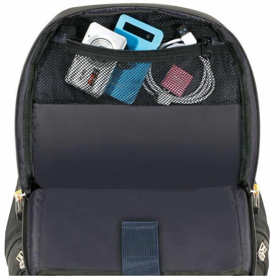 Targus Drifter II TSB239US Carrying Case Rugged (Backpack) for 17" Notebook - Black/Gray - TAA Compliant - Image 9