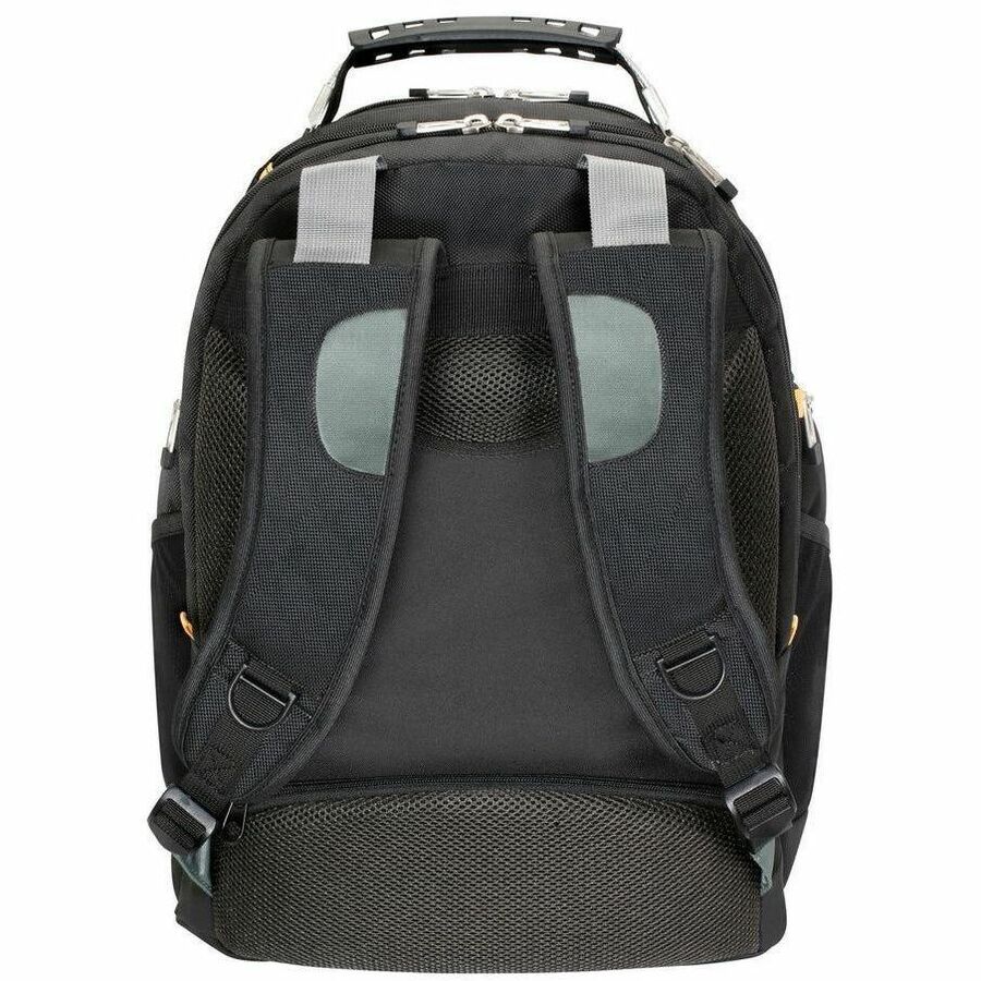 Targus Drifter II TSB239US Carrying Case Rugged (Backpack) for 17" Notebook - Black/Gray - TAA Compliant - Image 10