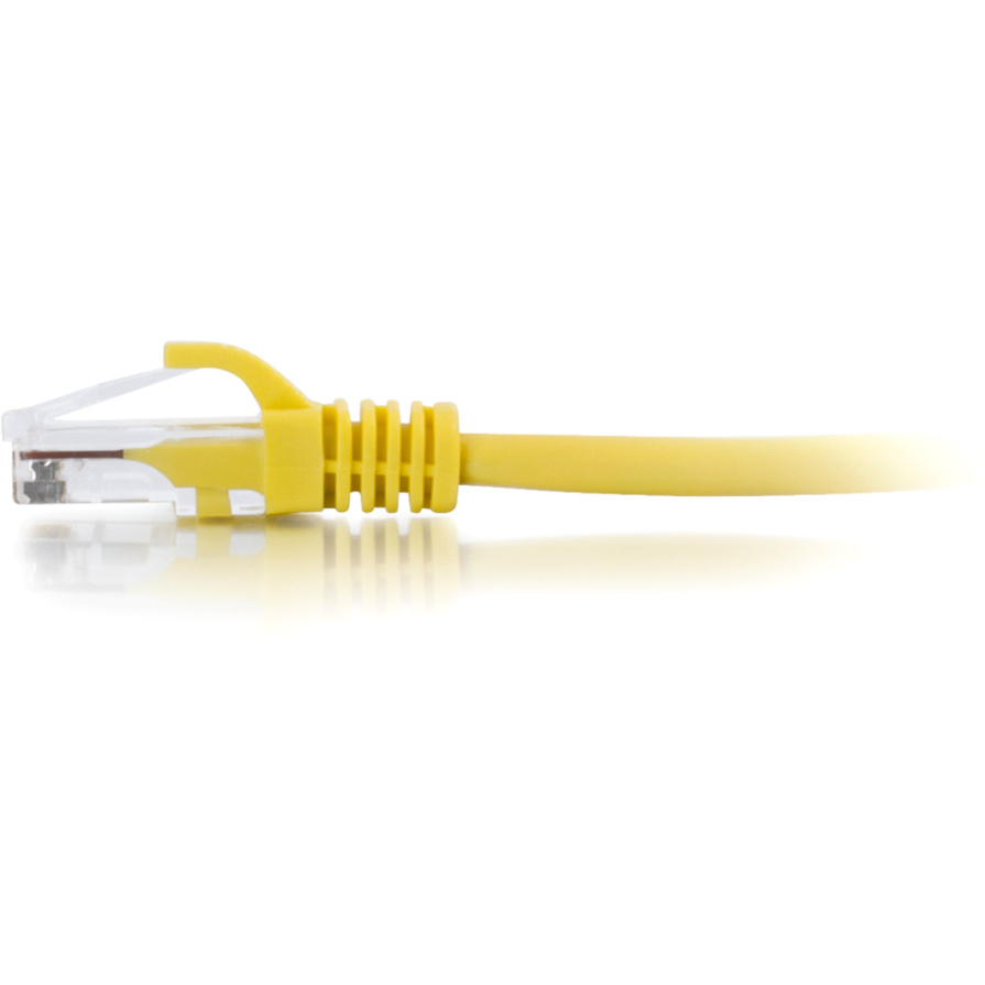 C2G 10ft Cat6 Ethernet Cable Snagless Unshielded (UTP) - Yellow - Image 2