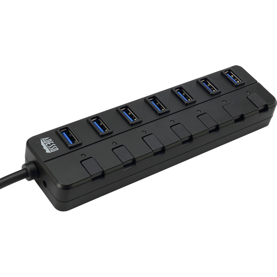 Adesso 7-ports USB 3.0 Hub with 5V2A Power Adaptor - Image 2