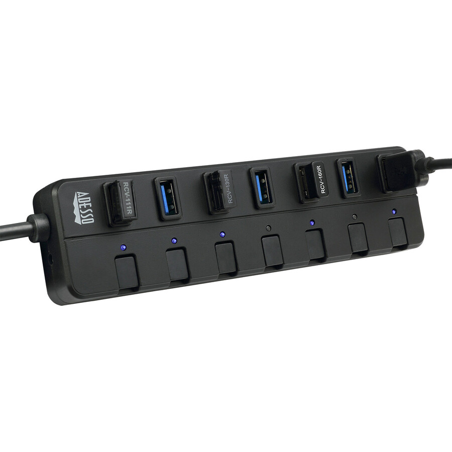 Adesso 7-ports USB 3.0 Hub with 5V2A Power Adaptor - Image 5