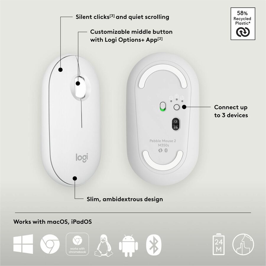 Logitech Pebble 2 M350s Mouse - Image 6