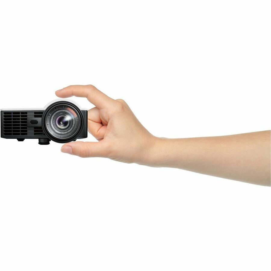 Optoma ML1050STi 3D Ready Short Throw DLP Projector - 16:10 - White - Image 3