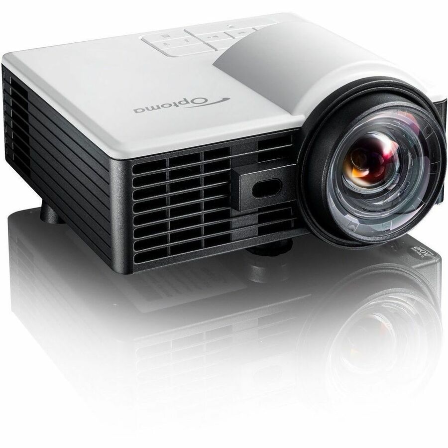Optoma ML1050STi 3D Ready Short Throw DLP Projector - 16:10 - White - Image 11