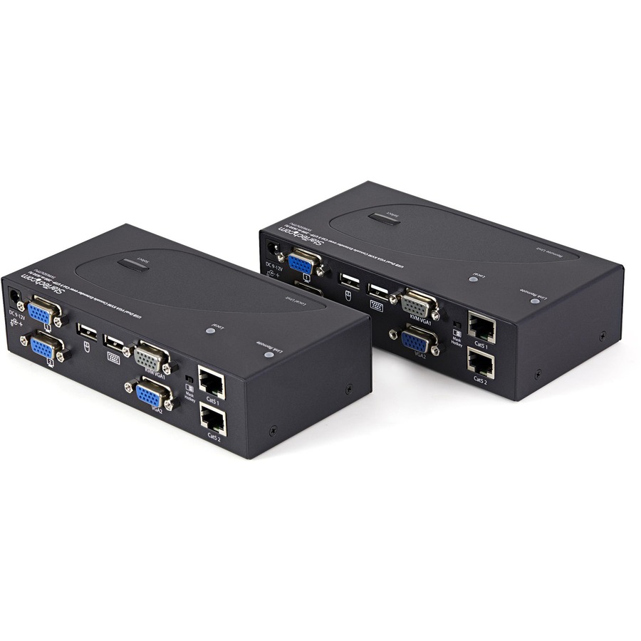 StarTech.com USB Dual VGA over Cat5 KVM Console Extender - 650 ft / 200m - Image 2