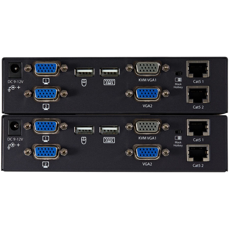 StarTech.com USB Dual VGA over Cat5 KVM Console Extender - 650 ft / 200m - Image 3