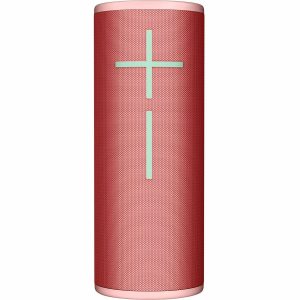 Ultimate Ears MEGABOOM 4 Portable Waterproof Bluetooth Speaker With Powerful 360-Degree Sound and Thundering Bass, Floating Speaker With 20-Hour Battery and 147ft (45m) Range, Red