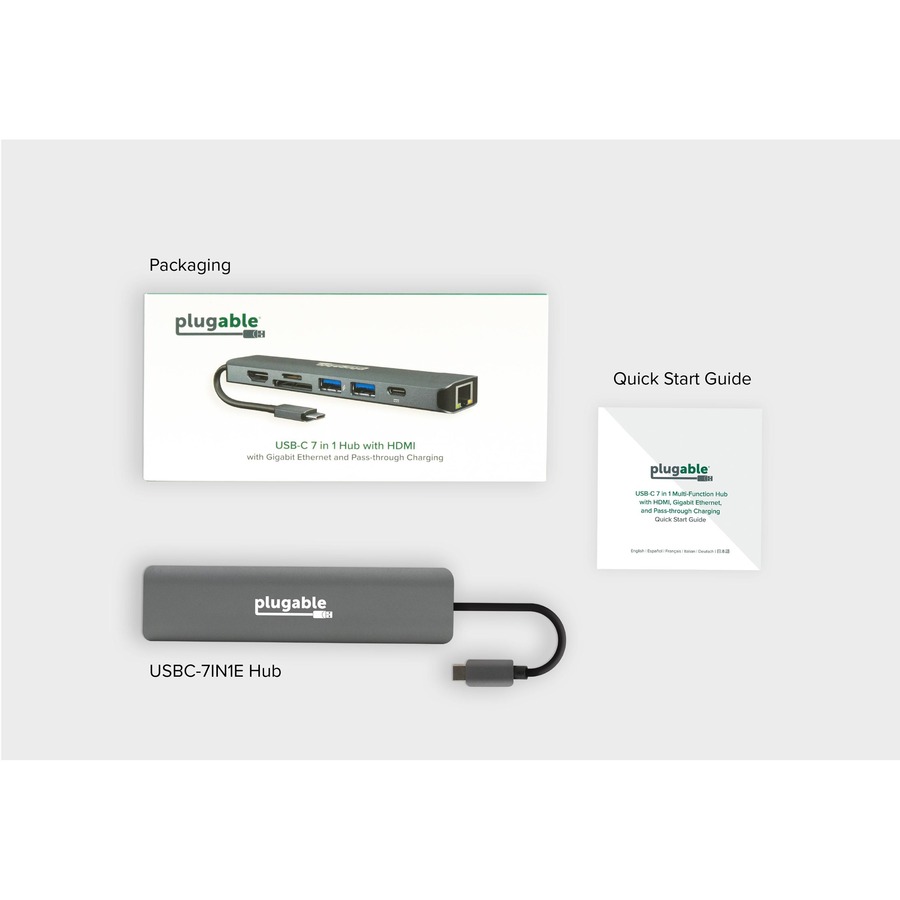 7-in-1 USB C Hub Multiport Adapter with Ethernet - Image 7