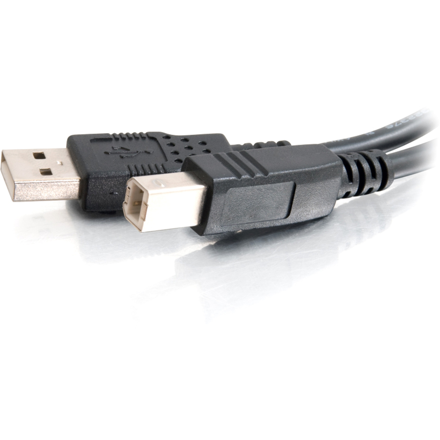 C2G 1m USB Cable - USB A to USB B Cable - M/M - Image 3