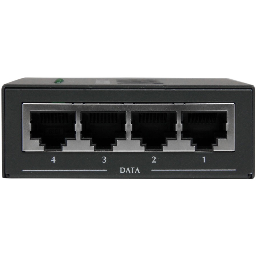 StarTech.com 4 Port Gigabit Midspan - PoE+ Injector - 802.3at and 802.3af - Image 4