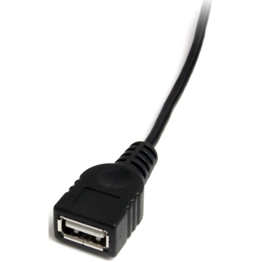 StarTech.com 1 ft Mini USB 2.0 Cable - USB A to Mini B F/M - Image 3