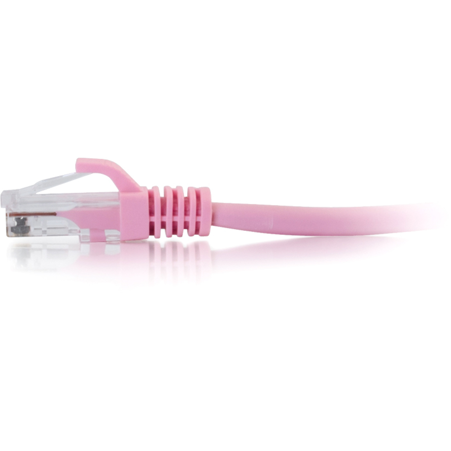 C2G-6ft Cat6 Snagless Unshielded (UTP) Network Patch Cable - Pink - Image 2