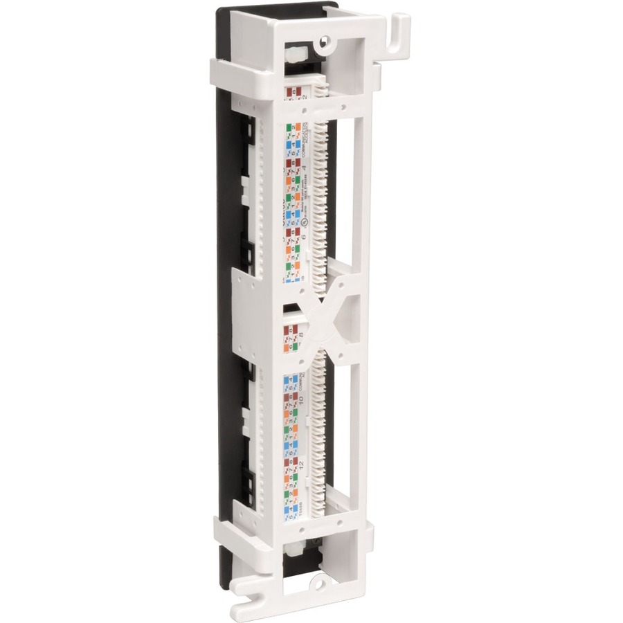 Eaton Tripp Lite Series 12-Port Cat6/Cat5 Wall-Mount Vertical 110 Patch Panel, TAA - Image 5