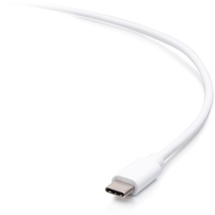 C2G 3ft USB-C Male to Lightning Male Sync and Charging Cable - White - Image 3