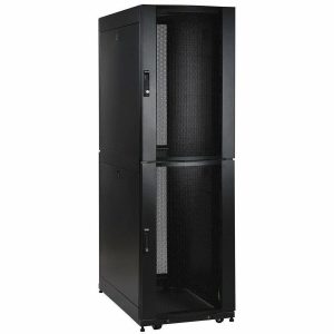 Eaton Tripp Lite Series 42U SmartRack Co-Location Standard-Depth Rack Enclosure Cabinet - 2 separate compartments