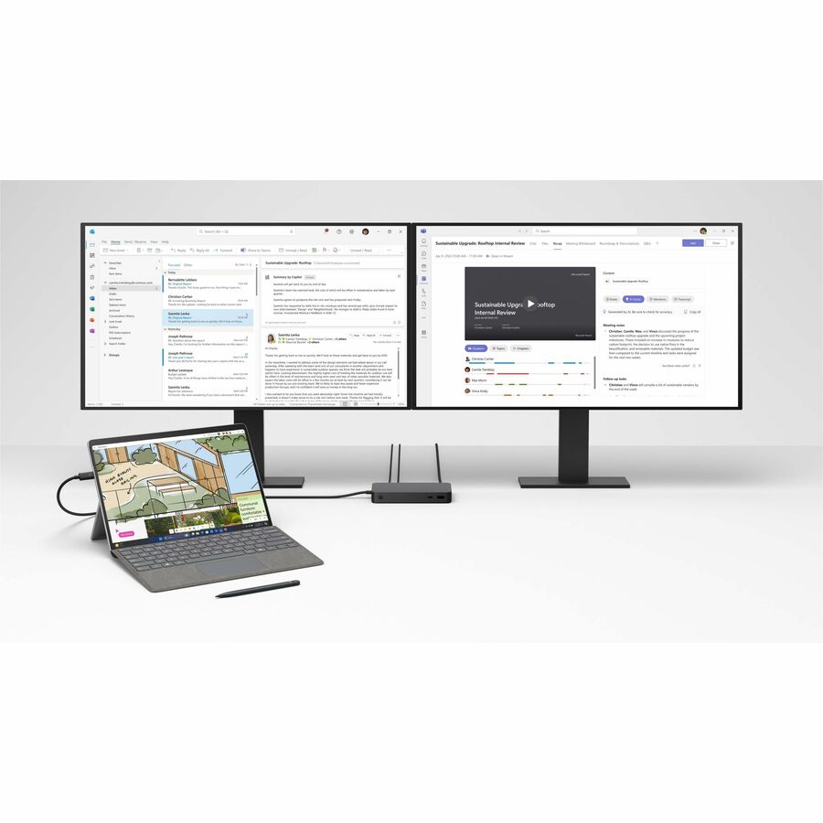 Microsoft Surface Pro 10 Tablet - 13" - vPro Technology - 32 GB - 1 TB SSD - Platinum - Image 7