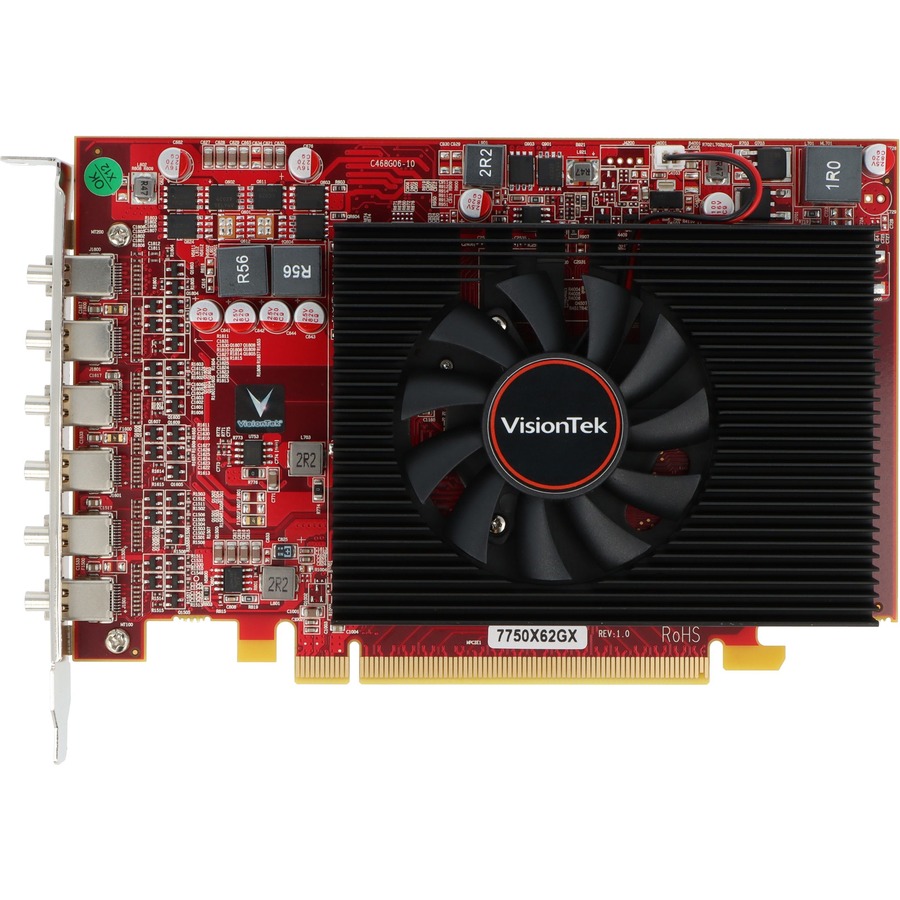 VisionTek Radeon 7750 2GB GDDR5 6M (6x MiniDP) - Image 2