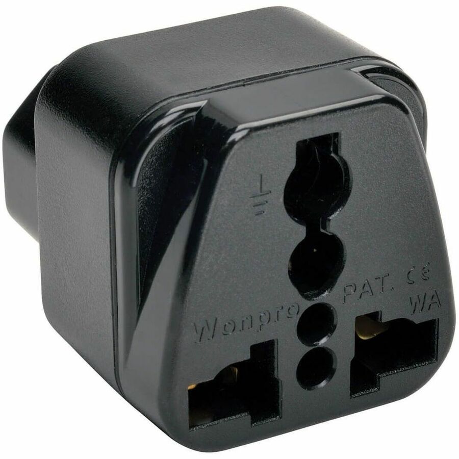 Eaton Tripp Lite Series Universal Power Plug Adapter for IEC-320 C13 Outlets