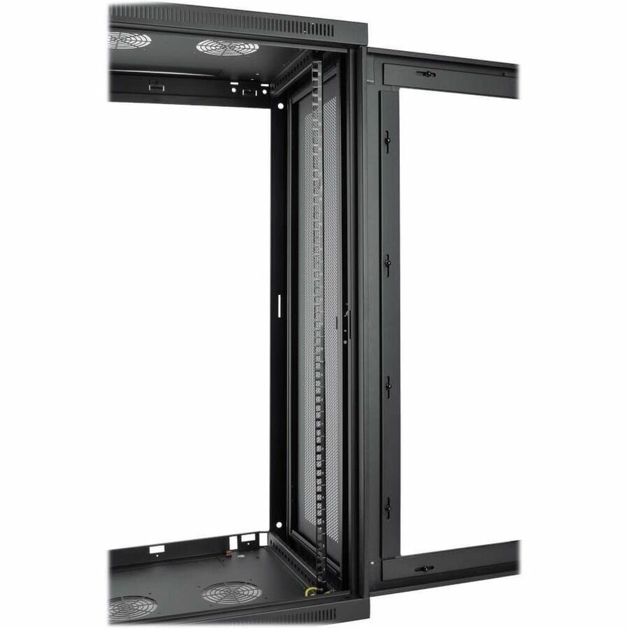 Eaton Tripp Lite Series SmartRack 21U Low-Profile Switch-Depth Wall-Mount Half-Height Rack Enclosure, Clear Acrylic Window - Image 4