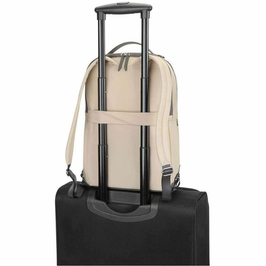 Targus Newport TBB59906GL Carrying Case (Backpack) for 15" Notebook - Tan - Image 9