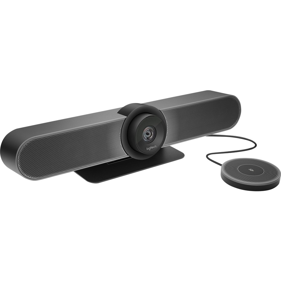 Logitech MeetUp and Expansion Mic, Video and Audio Conferencing System for Small Meeting Rooms