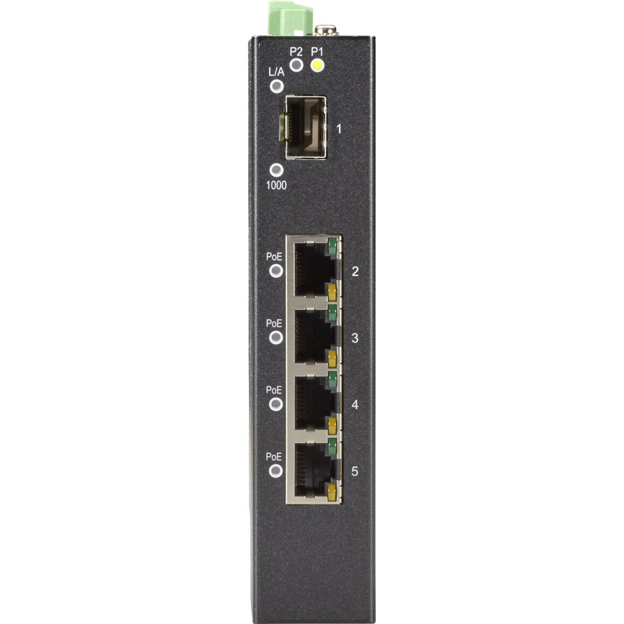 Black Box Industrial Unmanaged Gigabit Ethernet Switch - Image 2