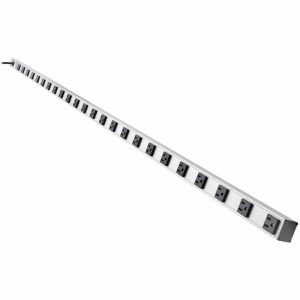 Eaton Tripp Lite Series 24-Outlet Vertical Power Strip, 120V, 15A, 5-15P, 15 ft. (4.57 m) Cord, 72 in.