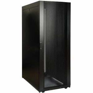 Eaton Tripp Lite Series 48U SmartRack Deep and Wide Rack Enclosure Cabinet with doors & side panels