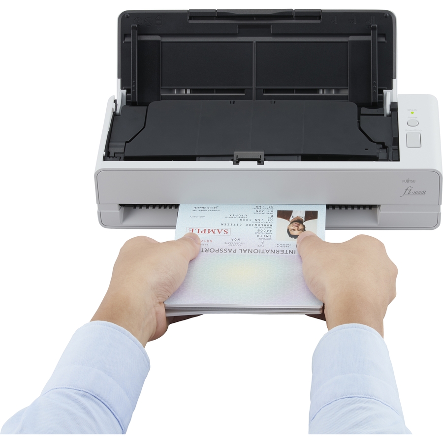 Fujitsu fi-800R Ultra-Compact, Color Duplex Document Scanner with Dual Auto Document Feeders (ADF) - Image 4