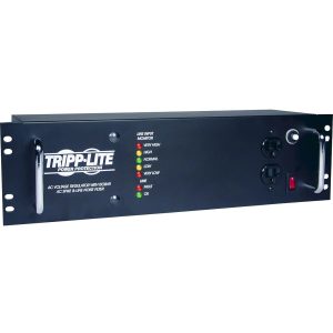 Eaton Tripp Lite Series 2400W 120V 3U Rack-Mount Power Conditioner with Automatic Voltage Regulation (AVR), AC Surge Protection, 14 Outlets