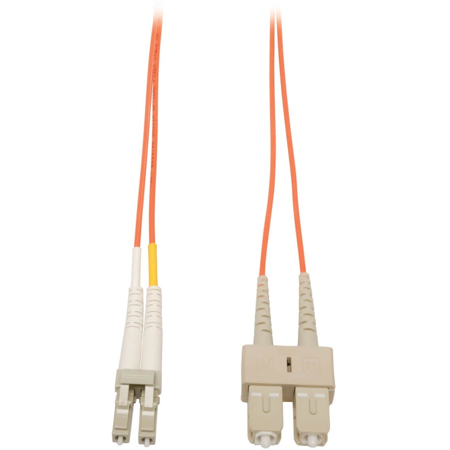 Eaton Tripp Lite Series Duplex Multimode 62.5/125 Fiber Patch Cable (LC/SC), 1M (3 ft.)