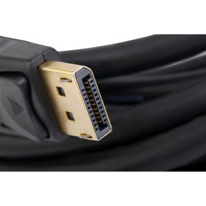 Unirise DisplayPort Male to Male with Latches V1.2, 3ft