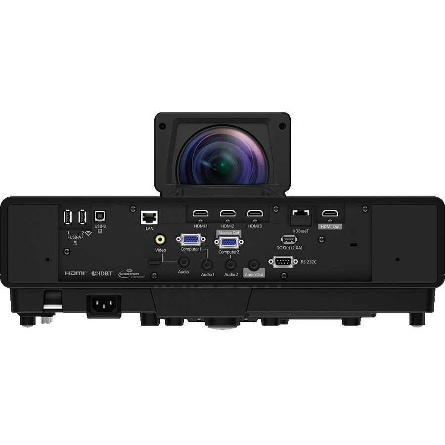Epson PowerLite 805F Ultra Short Throw 3LCD Projector - 16:9 - Wall Mountable, Tabletop - Black - Image 2