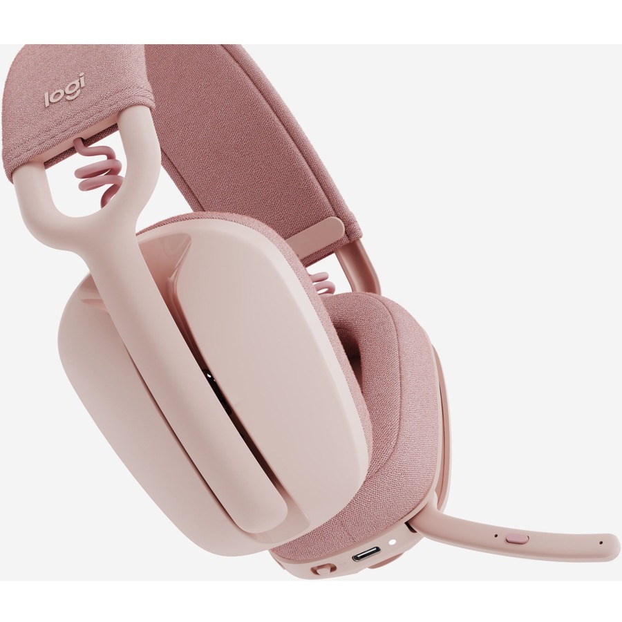 Logitech Zone Vibe 100 - Rose - Image 2