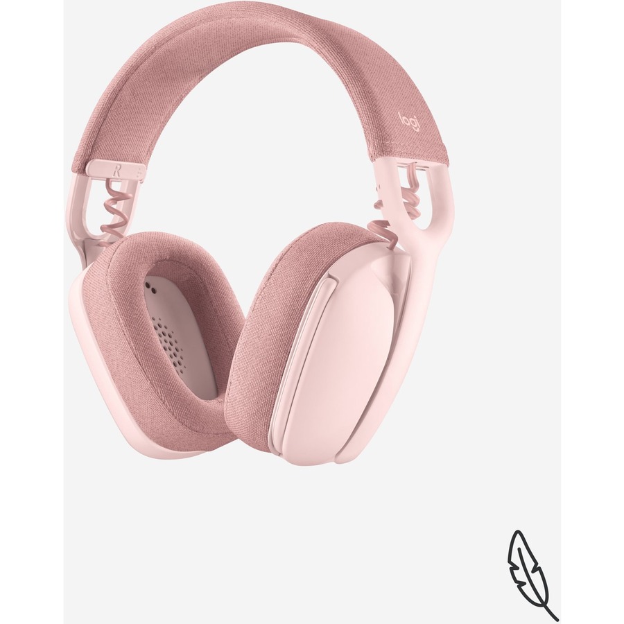 Logitech Zone Vibe 100 - Rose - Image 4