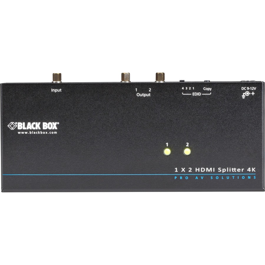 Black Box 4K HDMI Splitter - 1 x 2 - Image 2