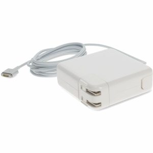 Apple Computer MD506LL/A Compatible 85W 20V at 4.25A Black MagSafe 2 Laptop Power Adapter and Cable